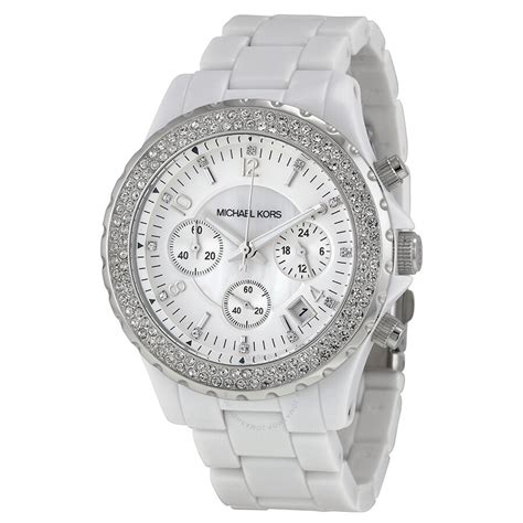 Michael Kors Madison White Mother of Pearl Dial  